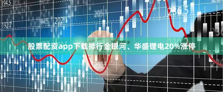 股票配资app下载排行金银河、华盛锂电20%涨停