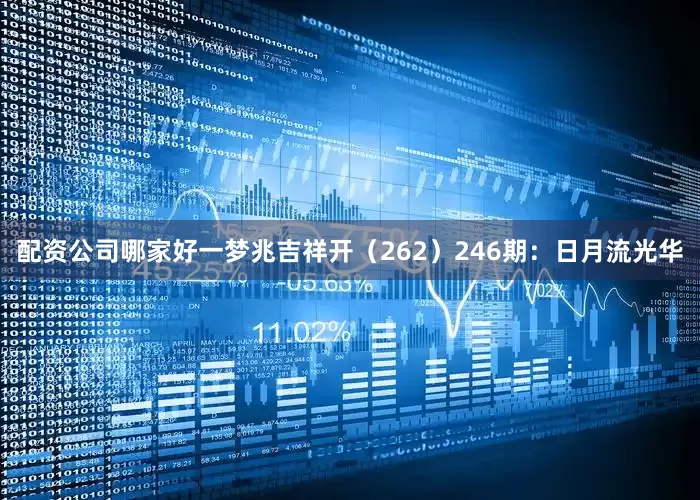 配资公司哪家好一梦兆吉祥开（262）　　246期：日月流光华